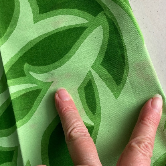 VTG 60-70s Patterned Wide Leg Pants - Picture 7 of 12